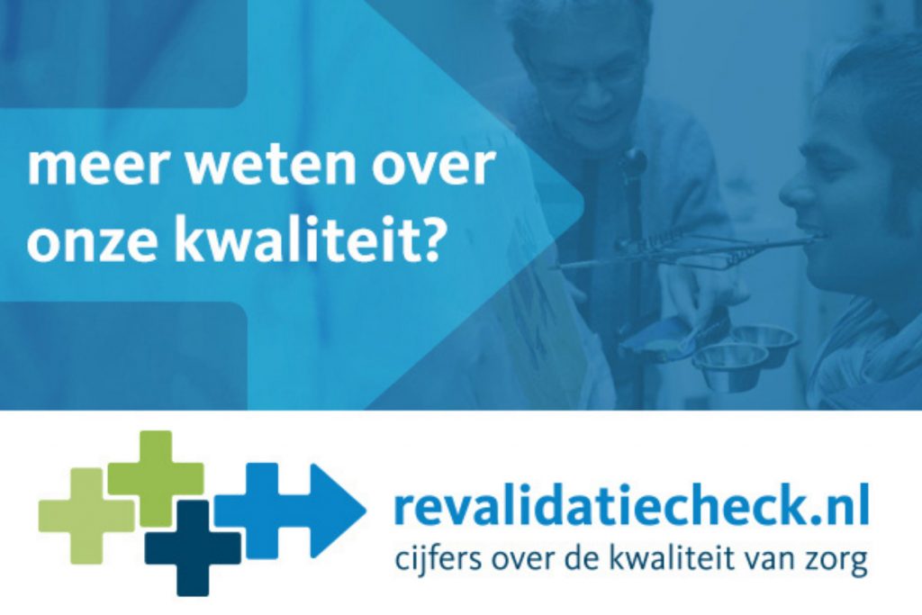 Meer weten over onze kwaliteit? Ga naar revalidatiecheck.nl, cijfers over de kwaliteit van zorg