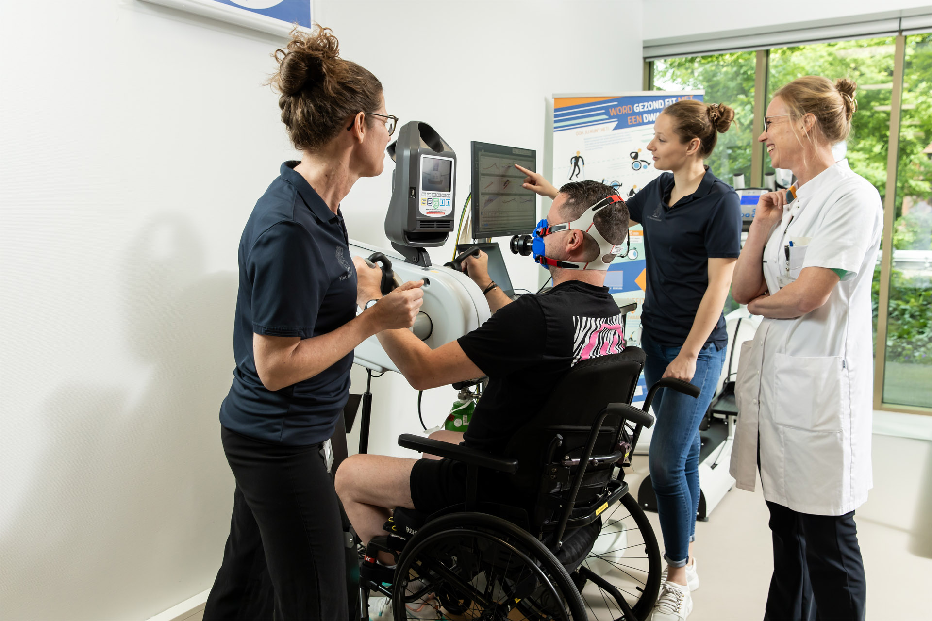 Onderzoek: kan gerichte conditietraining mensen met dwarslaesie fit houden?